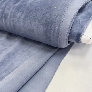 Elasztikus bársony anyag VELVET STRETCH blue