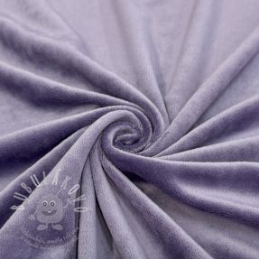 Elasztikus bársony anyag VELVET STRETCH violet