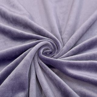 Elasztikus bársony anyag VELVET STRETCH violet