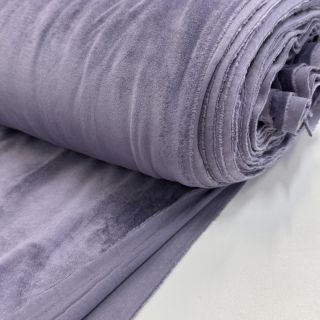 Elasztikus bársony anyag VELVET STRETCH violet