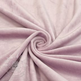 Elasztikus bársony anyag VELVET STRETCH baby pink