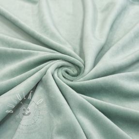 Elasztikus bársony anyag VELVET STRETCH mint