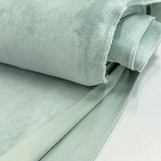 Elasztikus bársony anyag VELVET STRETCH mint