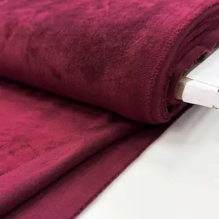 Elasztikus bársony anyag VELVET STRETCH bordeaux