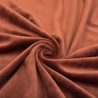 Elasztikus bársony anyag VELVET STRETCH brick