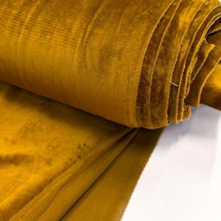 Elasztikus bársony anyag VELVET STRETCH camel