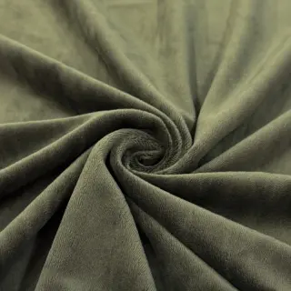 Elasztikus bársony anyag VELVET STRETCH camo green