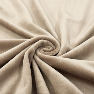 Elasztikus bársony anyag VELVET STRETCH natural