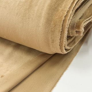 Elasztikus bársony anyag VELVET STRETCH beige