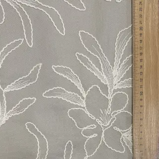 Pamutvászon EMBROIDERY GABARDINE Luana grey