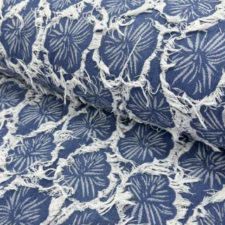 JEANS DENIM Ruffia Flowers design A
