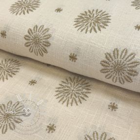 Pamutvászon EMBROIDERY Sofia design A