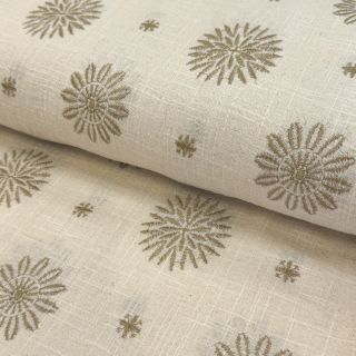 Pamutvászon EMBROIDERY Sofia design A