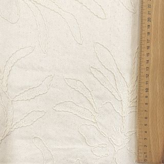 Pamutvászon EMBROIDERY GABARDINE Luana natural