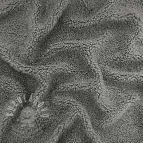 Kabát anyag TEDDY grey