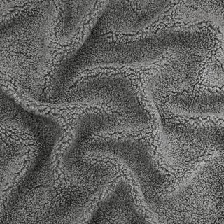 Kabát anyag TEDDY grey