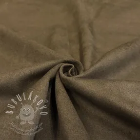 Bársony SUEDE LUX STRETCH dark brown