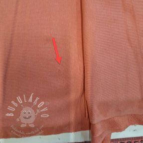 Szabadidő anyag rózsaszín ORGANIC II.osztály