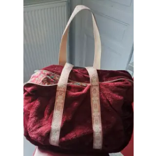 Műszőrme SMOOTH bordeaux
