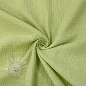 Dupla géz/muszlin soft green