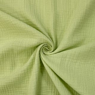 Dupla géz/muszlin soft green