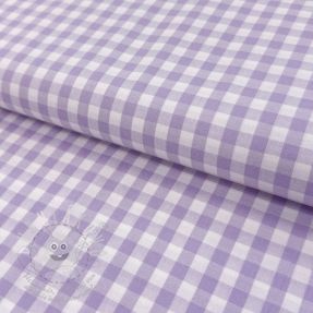 Pamutvászon Check lilac