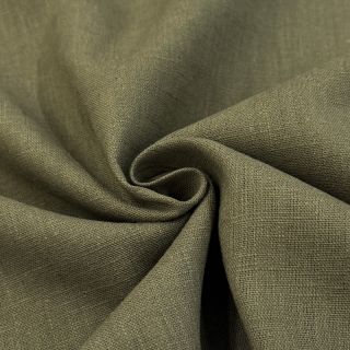 Lenvászon előmosott dark moss green