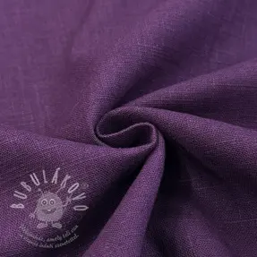 Lenvászon előmosott dark purple