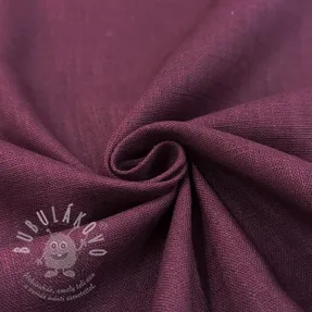 Lenvászon előmosott wine red