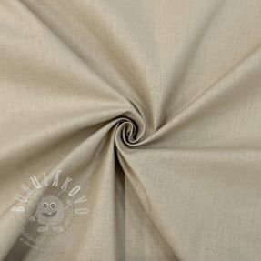 Popelín pamut anyag light brown