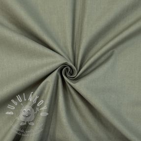 Popelín pamut anyag olive