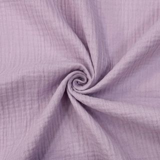 Dupla géz/muszlin soft lilac